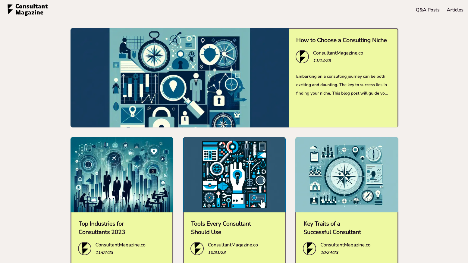 Consultant Magazine
